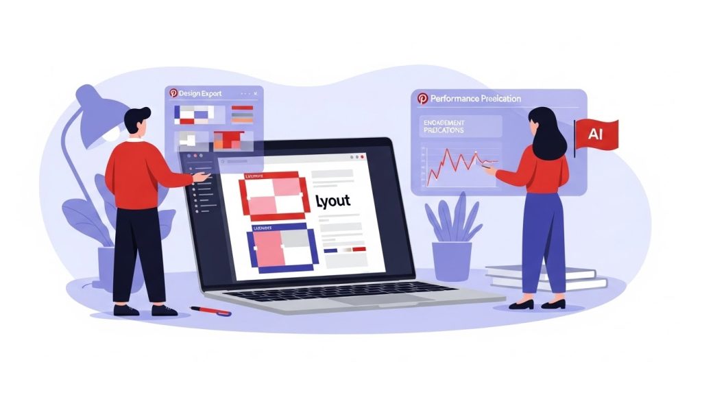 AI-based tools for Pinterest post design